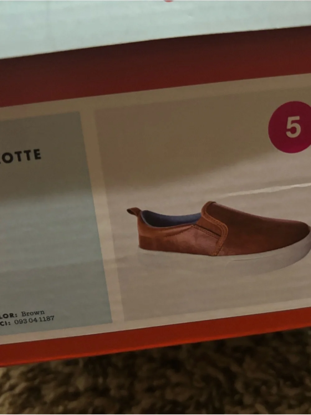 Cat & Jack Brown Slip-On Sneakers